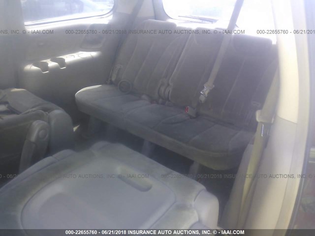 KNDMB233266029678 - 2006 KIA SEDONA EX/LX RED photo 8