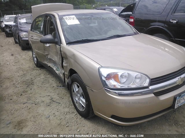 1G1ZT52854F111508 - 2004 CHEVROLET MALIBU LS TAN photo 1