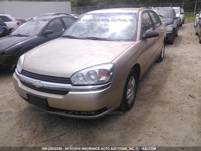1G1ZT52854F111508 - 2004 CHEVROLET MALIBU LS TAN photo 2