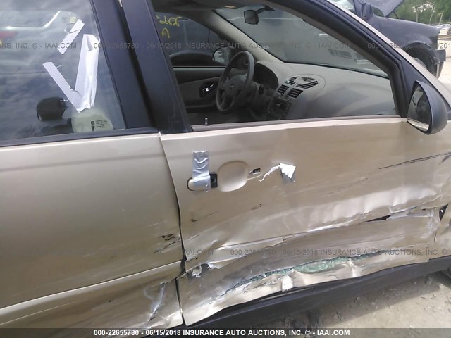 1G1ZT52854F111508 - 2004 CHEVROLET MALIBU LS TAN photo 6