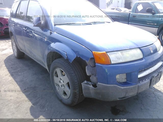 5GZCZ634X5S847297 - 2005 SATURN VUE BLUE photo 6