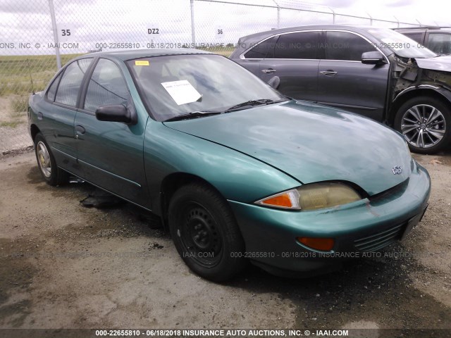 1G1JF5247V7335439 - 1997 CHEVROLET CAVALIER LS GREEN photo 1