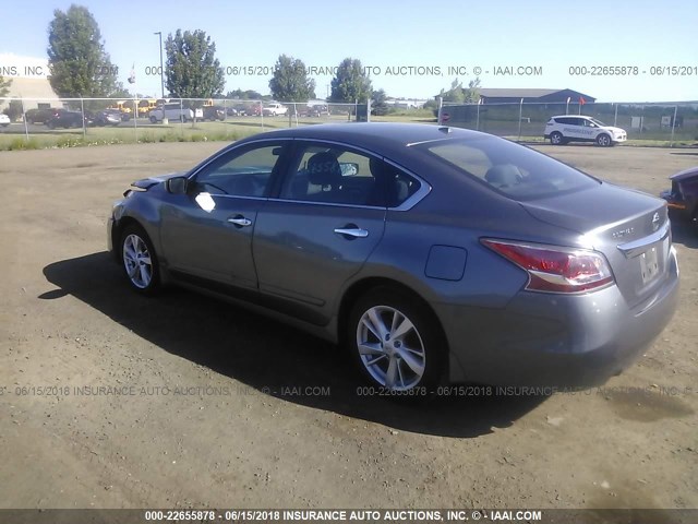 1N4AL3APXFC177984 - 2015 NISSAN ALTIMA 2.5/S/SV/SL GRAY photo 3