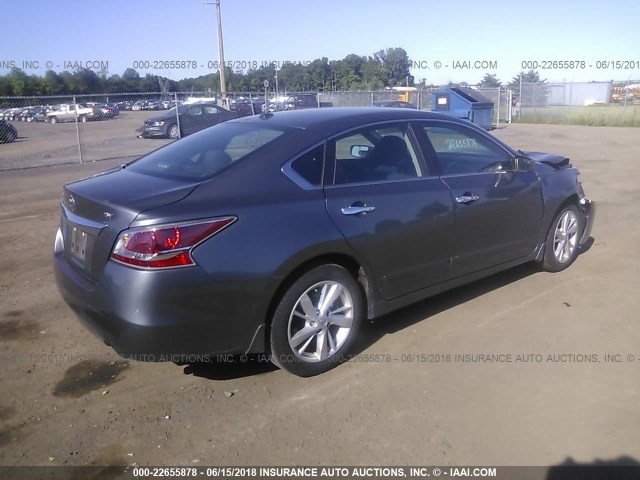 1N4AL3APXFC177984 - 2015 NISSAN ALTIMA 2.5/S/SV/SL GRAY photo 4