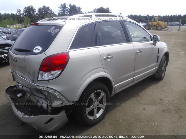 3GNFL4E58CS599103 - 2012 CHEVROLET CAPTIVA SPORT/LTZ GOLD photo 4