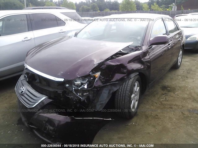 4T1BK36B38U288884 - 2008 TOYOTA AVALON XL/XLS/TOURING/LIMITED MAROON photo 2