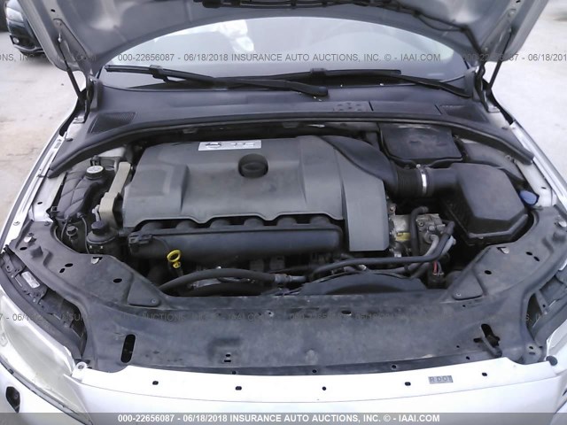 YV1AH992081064710 - 2008 VOLVO S80 T6 TURBO GRAY photo 10