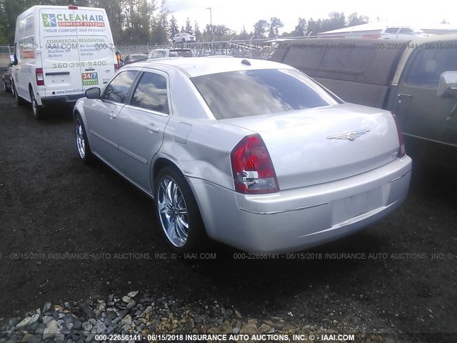 2C3KA53G86H166934 - 2006 CHRYSLER 300 TOURING SILVER photo 3