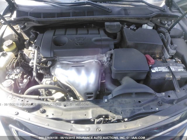 4T1BF3EK1BU210472 - 2011 TOYOTA CAMRY SE/LE/XLE 黑色 照片 10