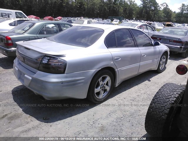 1G2HY52K534200686 - 2003 PONTIAC BONNEVILLE SLE SILVER photo 4