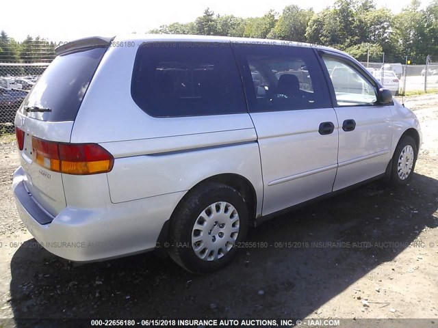 5FNRL18573B103720 - 2003 HONDA ODYSSEY LX SILVER photo 4