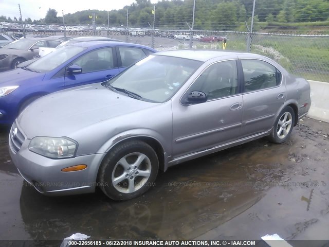 JN1DA31DX3T516406 - 2003 NISSAN MAXIMA GLE/GXE/SE BEIGE photo 2