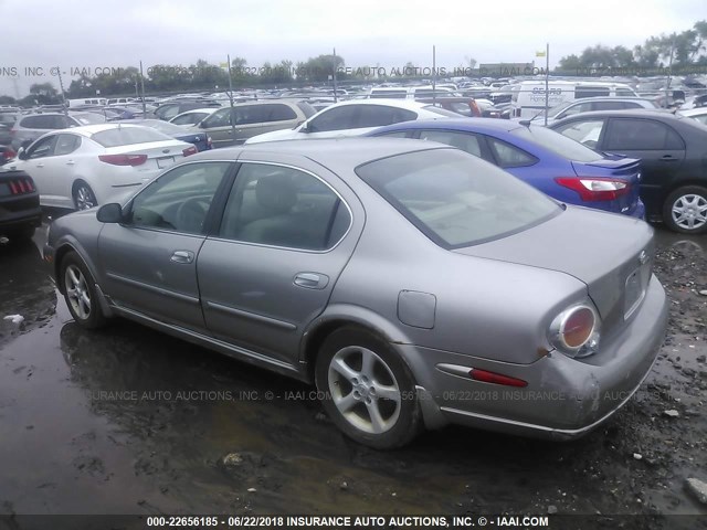 JN1DA31DX3T516406 - 2003 NISSAN MAXIMA GLE/GXE/SE BEIGE photo 3