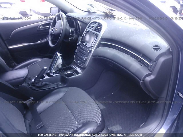 1G11C5SL6EF300882 - 2014 CHEVROLET MALIBU 1LT BLUE photo 5