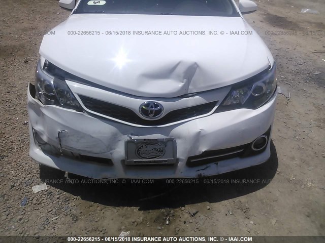 4T1BF1FK6EU468607 - 2014 TOYOTA CAMRY L/SE/LE/XLE თეთრი ფოტო 6