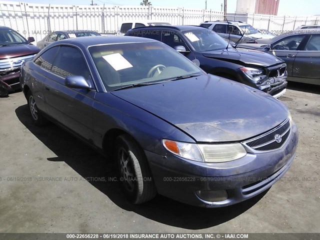 2T1CF22P7YC281023 - 2000 TOYOTA CAMRY SOLARA SE/SLE ლურჯი ფოტო 1