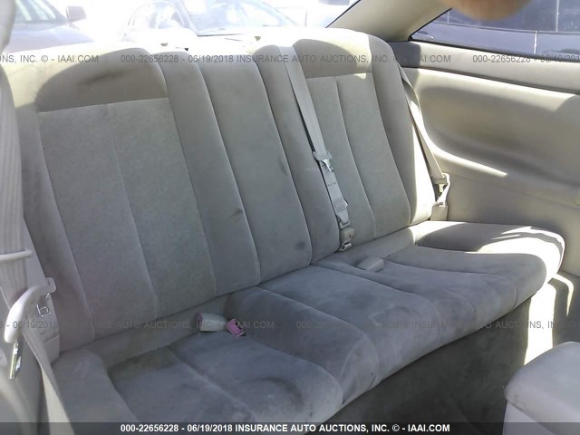 2T1CF22P7YC281023 - 2000 TOYOTA CAMRY SOLARA SE/SLE ლურჯი ფოტო 8