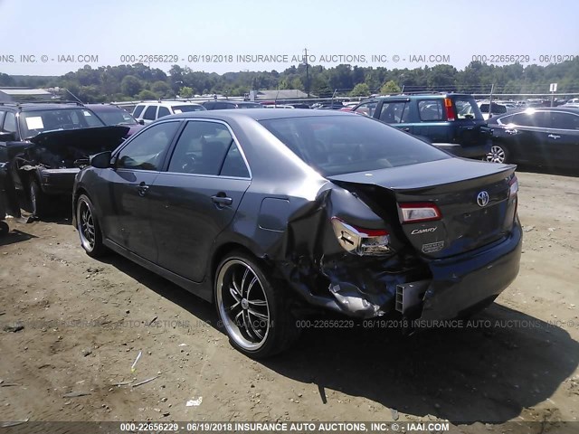 4T1BF1FK2EU746838 - 2014 TOYOTA CAMRY L/SE/LE/XLE BLACK photo 3