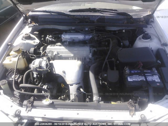 4T1BG22K3YU977759 - 2000 TOYOTA CAMRY CE/LE/XLE WHITE photo 10