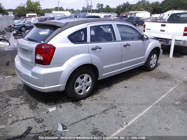 1B3CB1HA0BD254492 - 2011 DODGE CALIBER EXPRESS SILVER photo 4