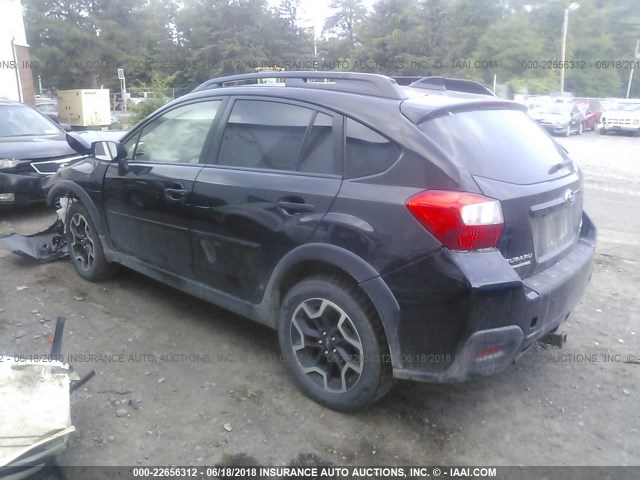 JF2GPALC0GH280571 - 2016 SUBARU CROSSTREK LIMITED BLACK photo 3