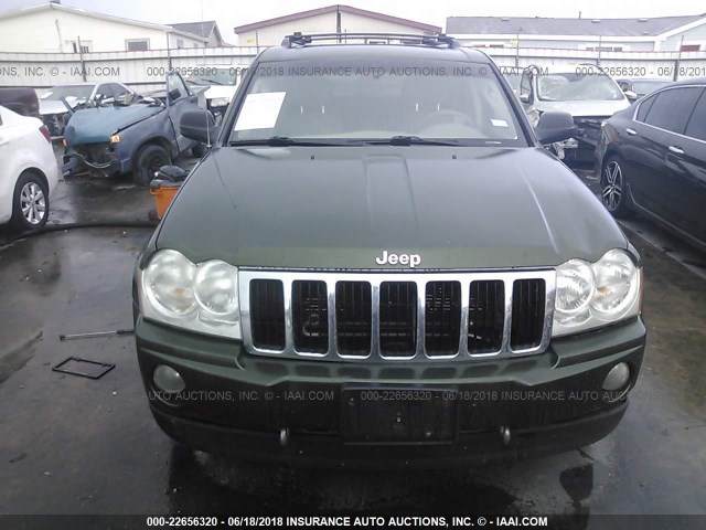 1J4GR48K06C325007 - 2006 JEEP GRAND CHEROKEE LAREDO/COLUMBIA/FREEDOM 绿色 照片 6