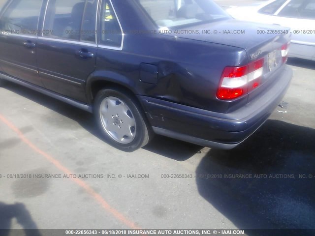 YV1KS9603T1092776 - 1996 VOLVO 960 BLUE photo 6