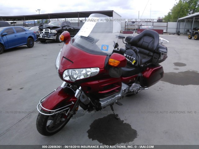 1HFSC47F78A703074 - 2008 HONDA GL1800 RED photo 2