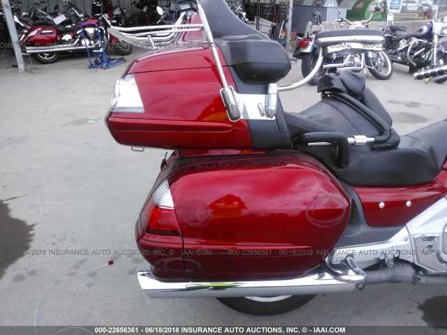 1HFSC47F78A703074 - 2008 HONDA GL1800 RED photo 6