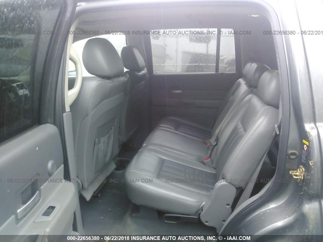 1D8HB58D94F166765 - 2004 DODGE DURANGO LIMITED GRAY photo 8