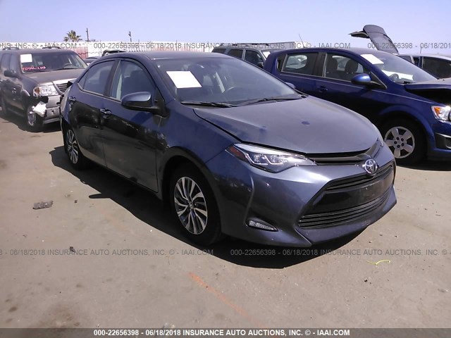 5YFBURHE3HP646068 - 2017 TOYOTA COROLLA L/LE/XLE/SE/XSE GRAY photo 1