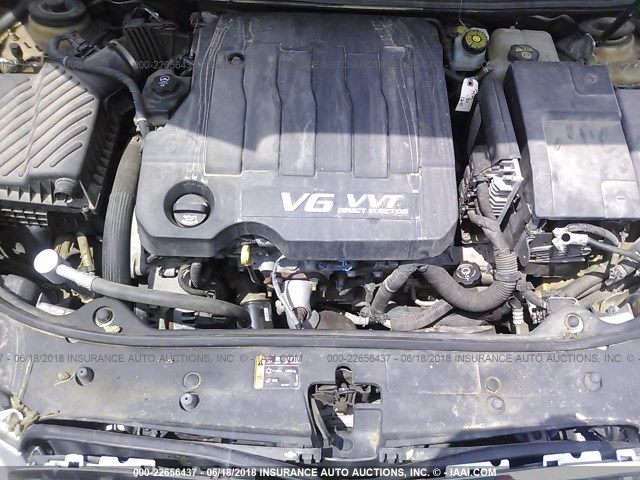 1G4GB5E35CF163300 - 2012 BUICK LACROSSE CONVENIENCE 银色 照片 10