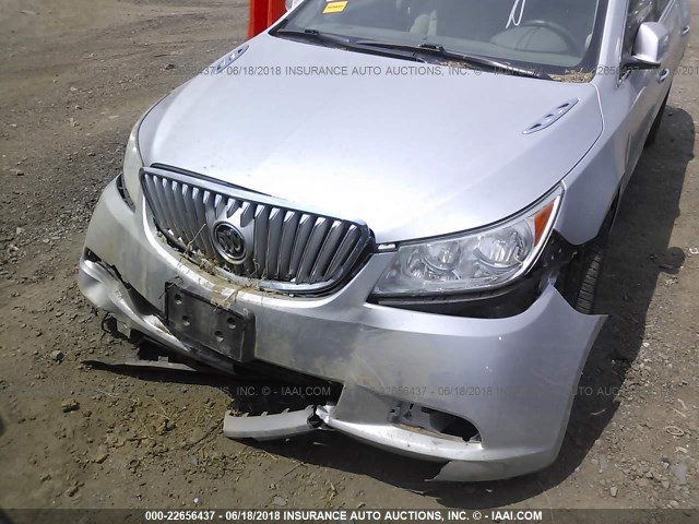 1G4GB5E35CF163300 - 2012 BUICK LACROSSE CONVENIENCE 银色 照片 6