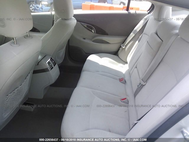 1G4GB5E35CF163300 - 2012 BUICK LACROSSE CONVENIENCE 银色 照片 8