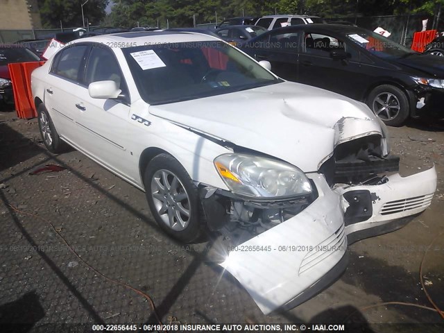 1G4HD57248U188534 - 2008 BUICK LUCERNE CXL WHITE photo 1