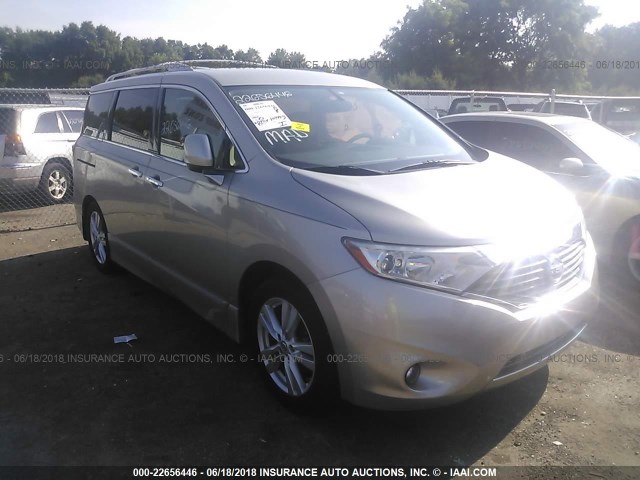 JN8AE2KP3C9036443 - 2012 NISSAN QUEST S/SV/SL/LE TAN photo 1