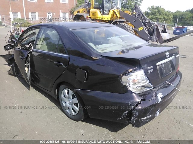 4T1BE32K53U691609 - 2003 TOYOTA CAMRY LE/XLE/SE Bənövşəyi foto 3