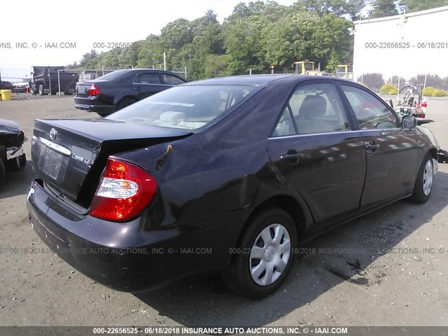 4T1BE32K53U691609 - 2003 TOYOTA CAMRY LE/XLE/SE Bənövşəyi foto 4
