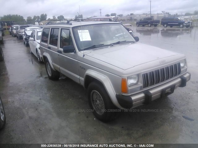 1J4FJ78S1TL106704 - 1996 JEEP CHEROKEE COUNTRY SILVER photo 1