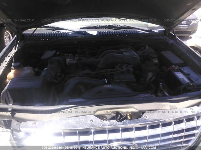 1FMZU63K54UA21349 - 2004 FORD EXPLORER XLT/XLT SPORT/NBX 绿色 照片 10