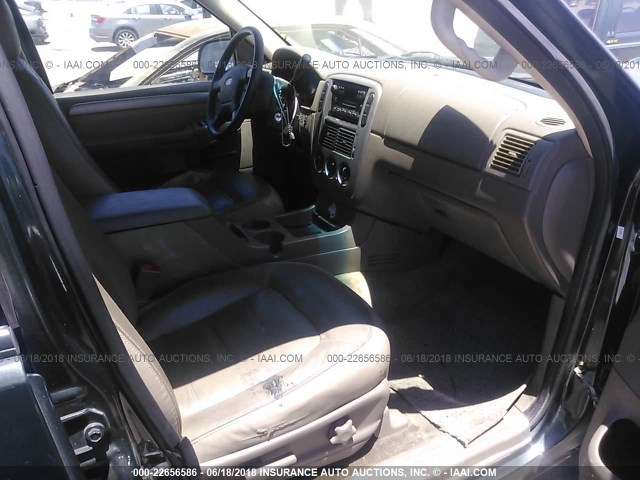 1FMZU63K54UA21349 - 2004 FORD EXPLORER XLT/XLT SPORT/NBX 绿色 照片 5