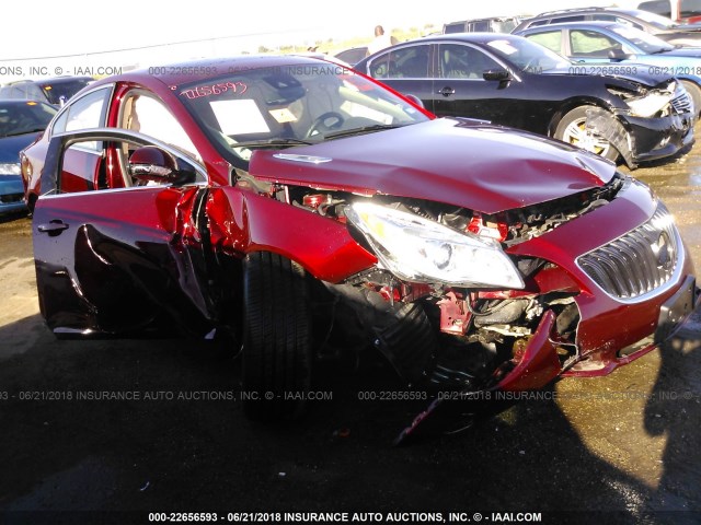 2G4GR5GX8H9101451 - 2017 BUICK REGAL PREMIUM RED photo 1