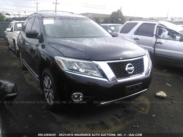 5N1AR2MM9DC611518 - 2013 NISSAN PATHFINDER S/SV/SL/PLATINUM BLACK photo 1