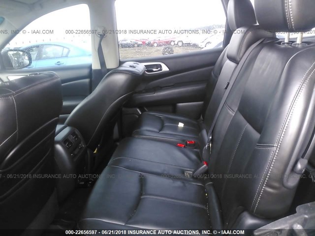 5N1AR2MM9DC611518 - 2013 NISSAN PATHFINDER S/SV/SL/PLATINUM 黑色 照片 8