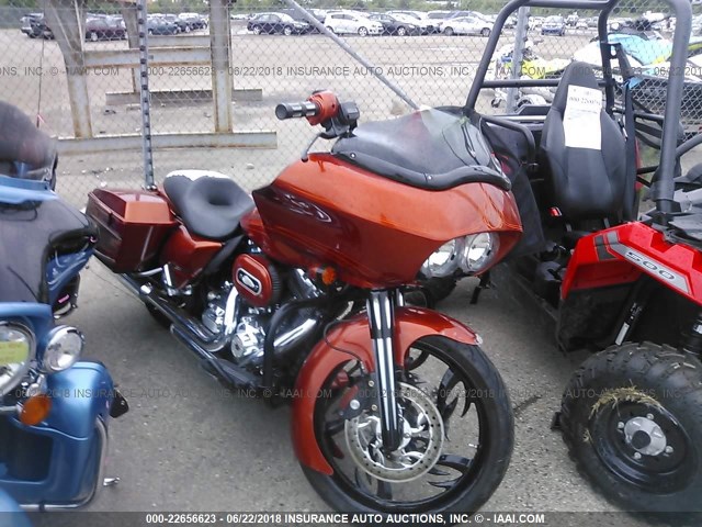 1HD1KHM18BB661345 - 2011 HARLEY-DAVIDSON FLTRX 橙色 照片 1