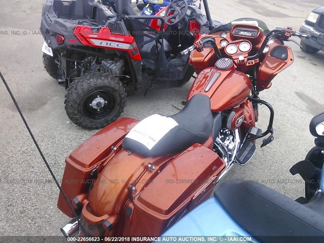 1HD1KHM18BB661345 - 2011 HARLEY-DAVIDSON FLTRX 橙色 照片 4