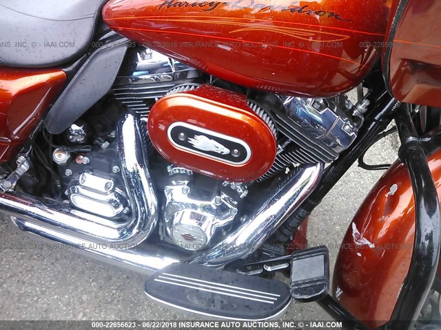 1HD1KHM18BB661345 - 2011 HARLEY-DAVIDSON FLTRX 橙色 照片 8