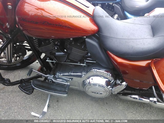 1HD1KHM18BB661345 - 2011 HARLEY-DAVIDSON FLTRX 橙色 照片 9