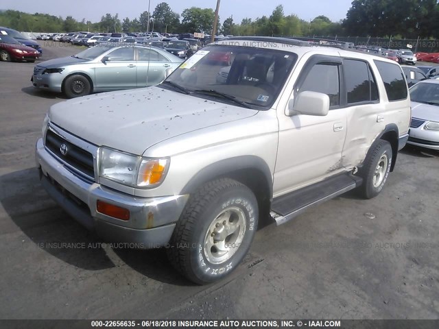 JT3GN86R3V0025782 - 1997 TOYOTA 4RUNNER SR5 TAN photo 2