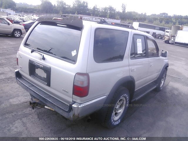 JT3GN86R3V0025782 - 1997 TOYOTA 4RUNNER SR5 TAN photo 4